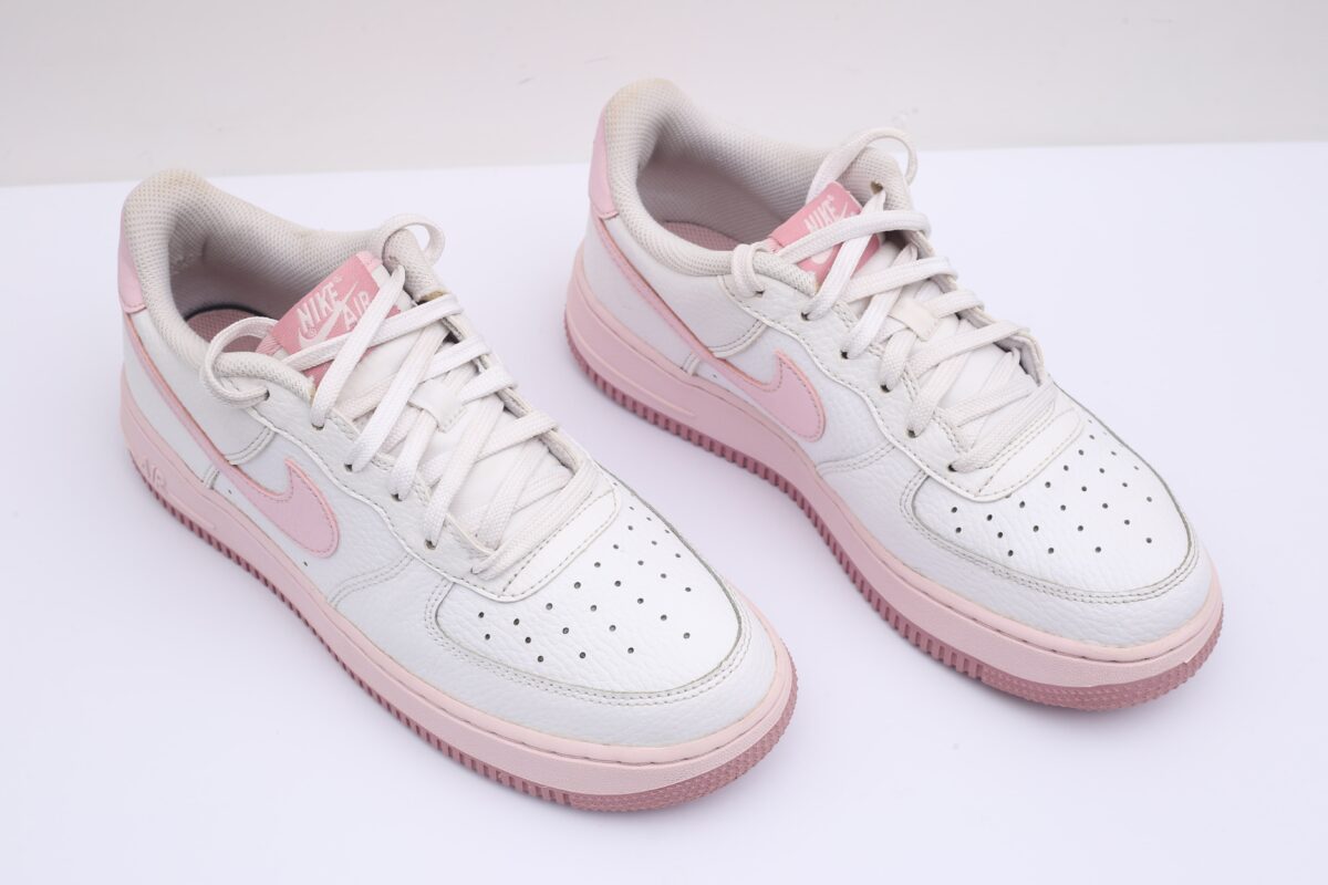 Nike Air Force 1 Low White Pink (GS) - Image 4