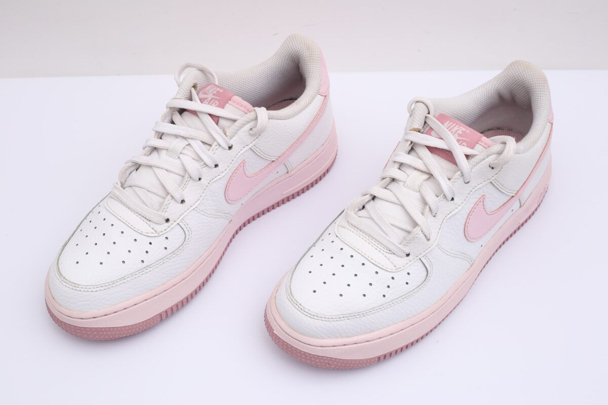 Nike Air Force 1 Low White Pink (GS) - Image 3