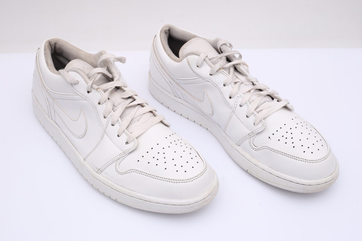 Jordan 1 Low Triple White - Image 4